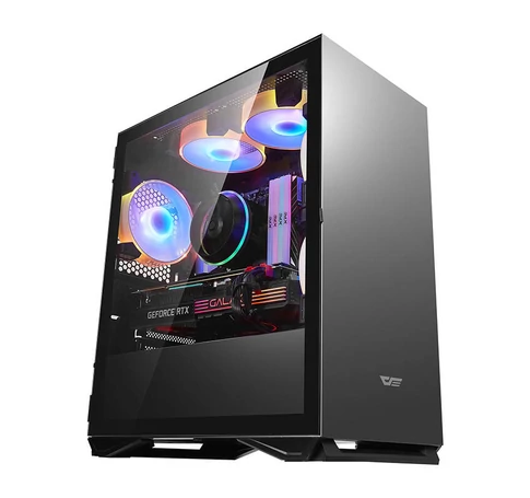 Darkflash DLM22 számítógépház + 6 ventilátor (fekete)