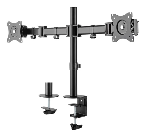 Deltaco ARM-0300 monitor mount / stand 68.6 cm (27") Desk Black