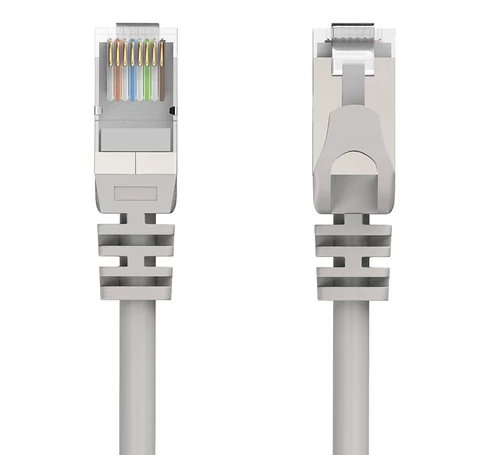 HP Ethernet Cat5E F/UTP network cable, 1m (white)