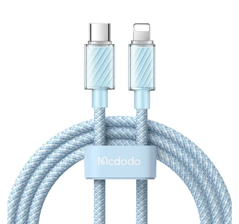 Mcdodo CA-3664 USB-C to Lightning cable, 36W, 2m (blue)