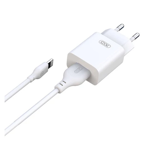 Ładowarka sieciowa XO L99 NB103 2.4A 12W + kabel Lightning (biała)