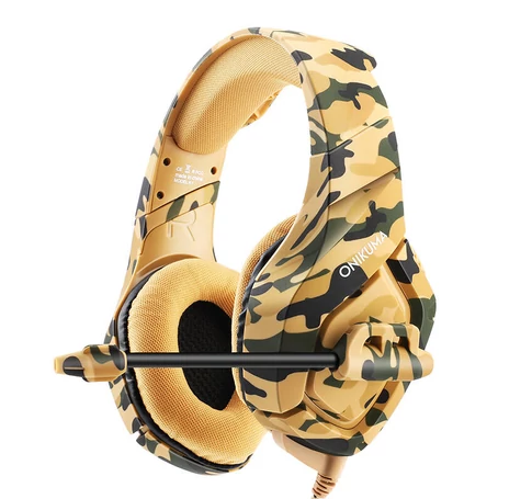 ONIKUMA K1-B Gaming headset (Yellow)