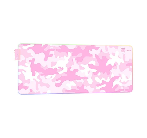 ONIKUMA MP005 RGB Mousepad (Pink)