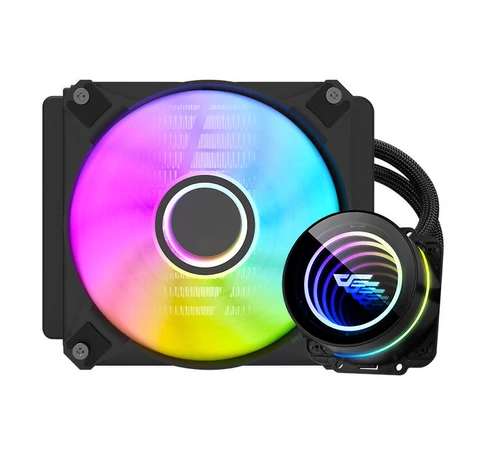 Darkflash DX120 V2.6 CPU folyadékhűtő (fekete)