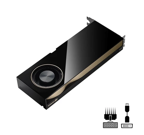 PNY VCNRTX6000ADA-PB NVIDIA RTX 6000 ADA 48GB GDDR6 4X DISPLAYPORT PCI EXPRESS 4.0 DUAL SLOT ATX - ATX BRACKET RETAIL