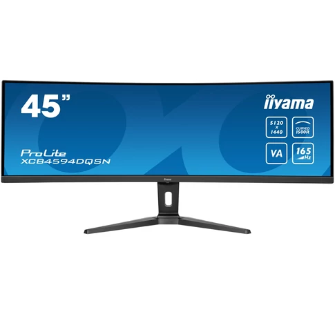 iiyama G-MASTER 45"LCD Curved Bus. UWQHD computer monitor 114.3 cm (45") 5120 x 1440 pixels Dual QHD LED Black