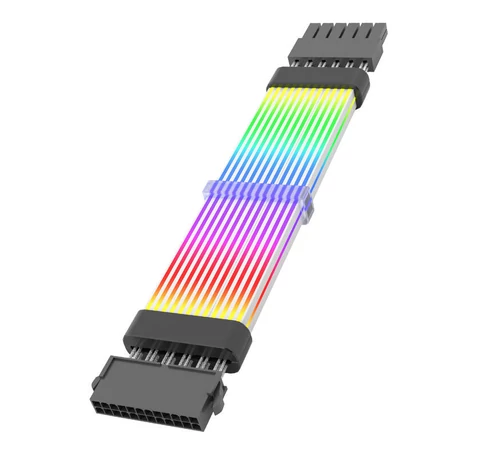 Darkflash LG01 24 PIN ARGB hosszabbító kábel (fekete)