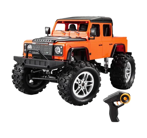Remote-controlled car 1_14 Double Eagle (orange) Land Rover Defender (Pick-up) E332-003