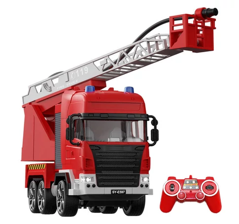 Remote control RC fire truck 1_20 Double Eagle (red) E597-003