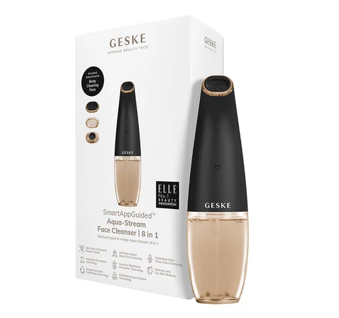 Geske Aqua-Stream Face Cleanser | 8 in 1 (Gray)