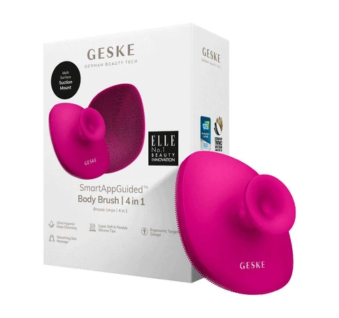 Geske Body Brush 4 in 1 (magenta)