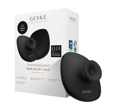 Geske Body Brush 4 in 1 (gray)