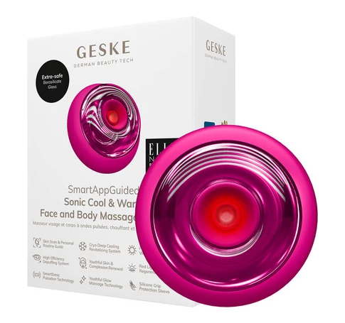 Geske Sonic Cool & Warm Face & Body Massager 9in1 (magenta)
