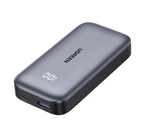 UGREEN Nexode PB502 powerbank, 10000mAh, USB + USB-C, 30W PD (fekete)