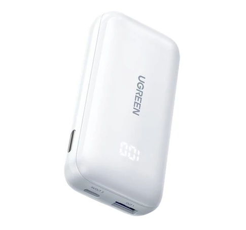 UGREEN Nexode PB501 powerbank, 10000mAh, USB + USB-C, 30W PD (fehér)