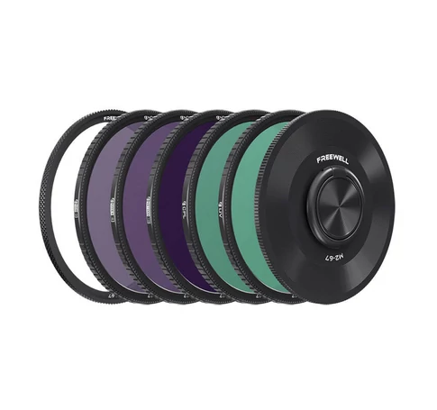 5 db mágneses szűrőkészlet 67mm Freewell Series M2