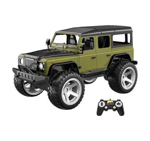 RC remote control car 1_14 Double Eagle (darkgreen) Land Rover Defender E362-003