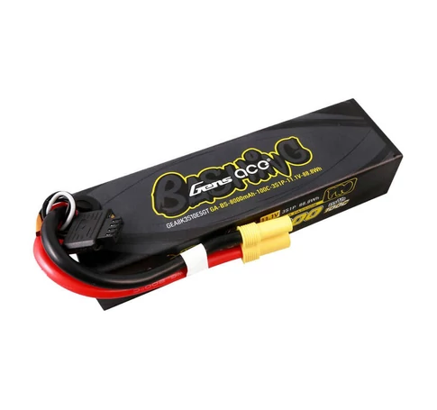 Gens ace G-Tech 8000mAh 11.1V 100C 3S1P Lipo Battery Pack with EC5-Bashing Series