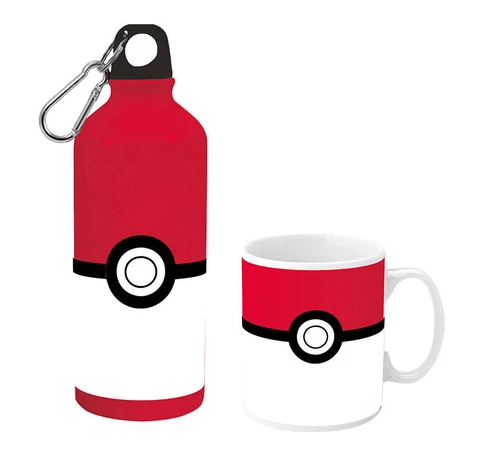 Mug and water bottle Pokemon KiDS Licensing