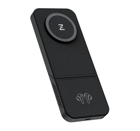 Wireless Charger, INVZI, MGF7B, 3in1, 15W (black)