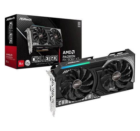 Graphics card. Asrock RX9060XT Challenger 8GB OC