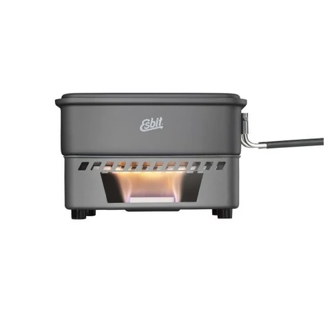 ESBIT Solid fuel cookset Pot 1.1 L Aluminium, Black