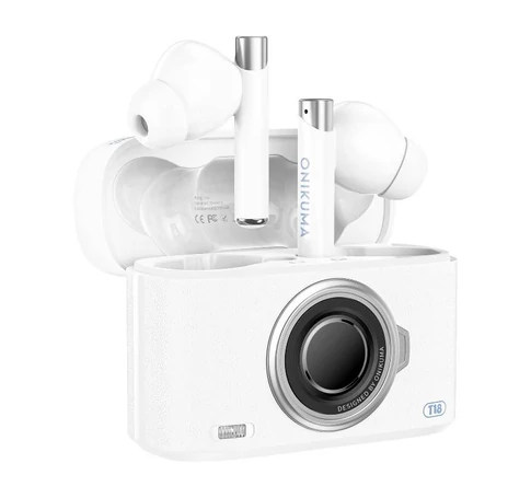 ONIKUMA T18 Bluetooth In-Ear Earphones White