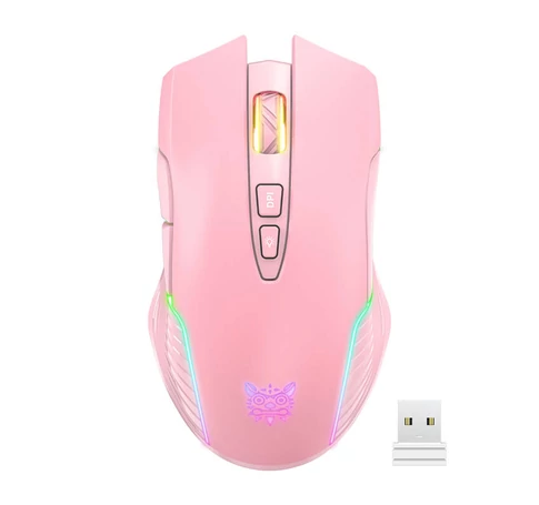 ONIKUMA CW905 Pink 2.4G Wireless Gaming Mouse