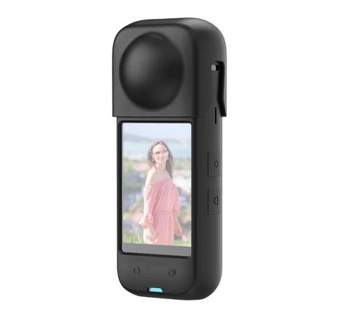 PULUZ szilikon védőtok Insta360 X4 készülékhez (fekete)