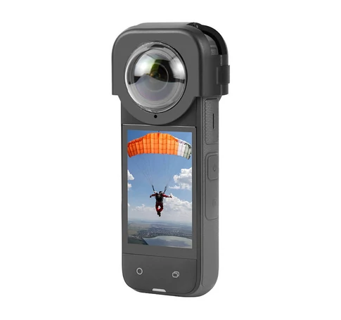 Objektívvédő védőburkolat PULUZ az Insta360 X4-hez