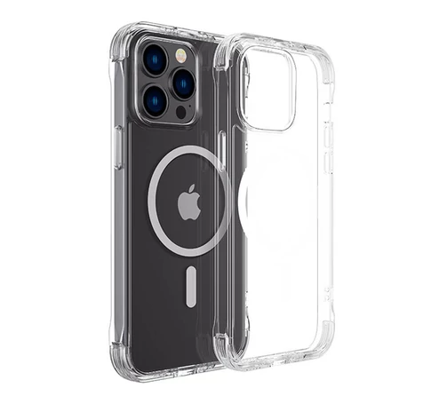 Joyroom JR-14H7 transparent magnetic case for iPhone 14 Plus, 10+4 db ingyen