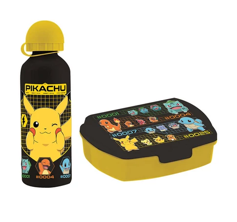 Lunch Box and Water Bottle Pokemon KiDS Licensing