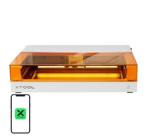 2-in-1 laser engraving machine xTool S1 40W All-in-One Kit (White)