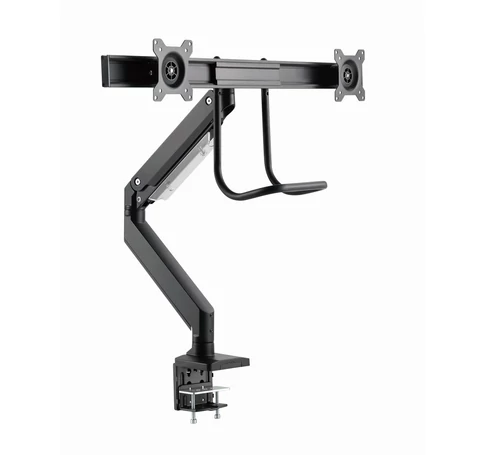 Gembird MA-DA2-04 monitor mount / stand 81.3 cm (32") Desk Black