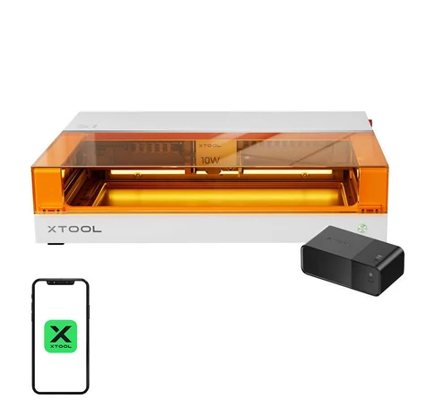 2-in-1 laser engraving machine xTool S1 40W Basic (White)