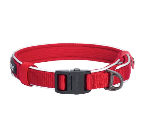 Reflective collar Dogness size M (Red)