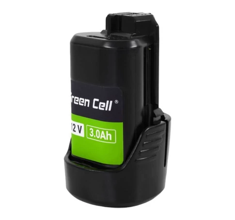 Battery For Power Tools Green Cell PTBO12V3, Bosch GBA 12V 3Ah 1600A00X79