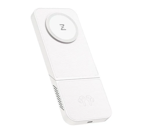Wireless Charger, INVZI, MGF7W, 3in1, 15W (white)