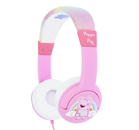 Wired headphones for Kids OTL Peppa Pig Glitter (pink)