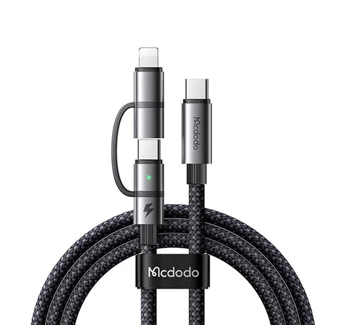 Mcdodo 2in1 cable CA-0450 USB-C to USB-C + Lightning, 1.2 m