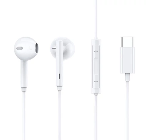 Mcdodo HP-7500 wired headphones, USB-C (white)