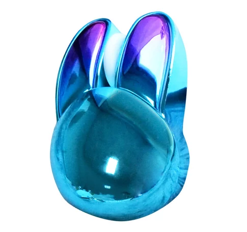 MOFII Wireless+Bluetooth Mouse Rabbit M6DM Chromed (Blue)
