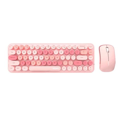 MOFII Wireless Keyboard+Mouse iBean Pro New 2.4G (Pink)