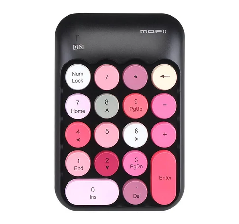 MOFII Wireless Numeric Keypad  X910 Black+Red