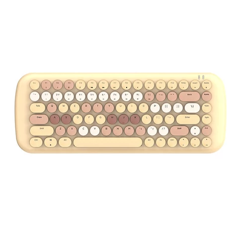 MOFII Wireless Mechanical Keyboard with Bluetooth ROMI 2.4G (Brown)