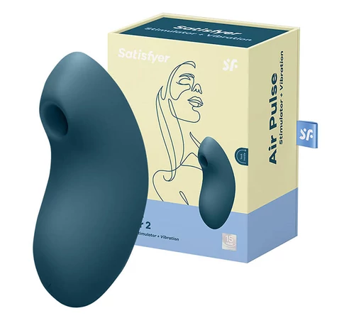 Clitoral massager Satisfyer Vulva Lover 2 (blue)