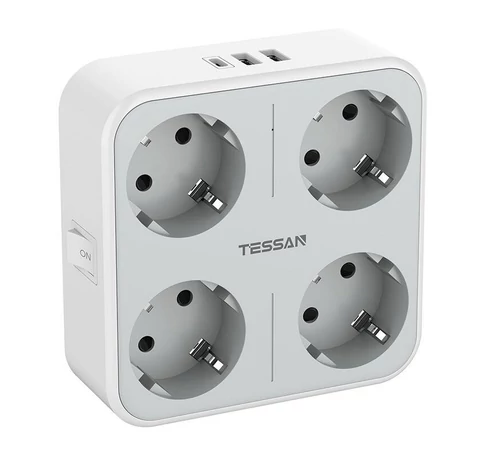 Tessan wall socket TS-302-DE-C