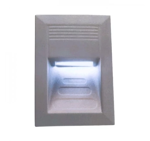 AMATO süllyesztett lámpa ezüstszürke 230V LED 0.9W IP54 5500k
