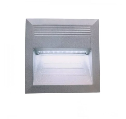 ADELMO süllyesztett lámpa ezüstszürke 230V LED 1W IP54 4000K