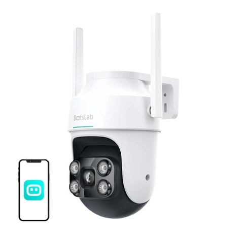 360° Outdoor WiFi Camera Botslab PT W312 4MP 5G